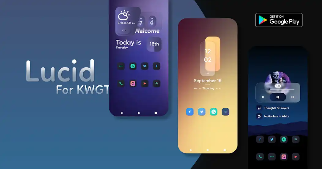 Play Lucid For KWGT  and enjoy Lucid For KWGT with UptoPlay