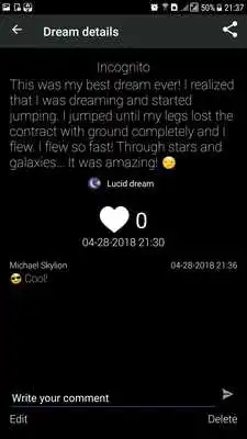 Play Lucidiary - Social Dream Diary with Reality Check!