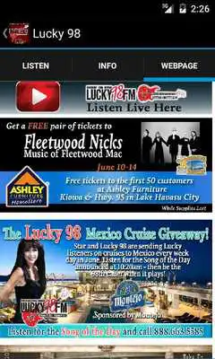 Play Lucky 98 FM Play Lucky 98 FM