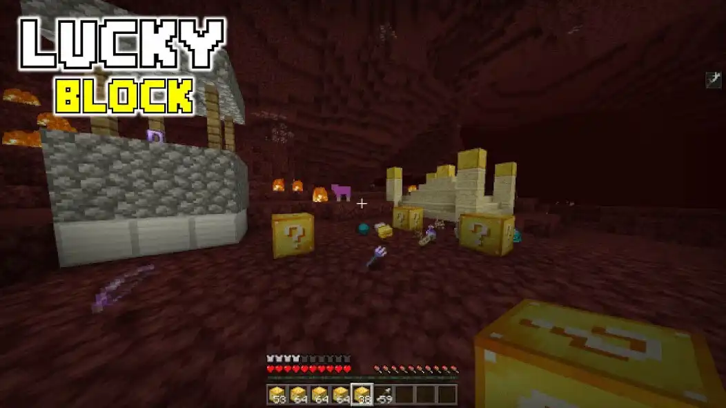 Play Lucky Block Max Mod Minecraft as an online game Lucky Block Max Mod Minecraft with UptoPlay