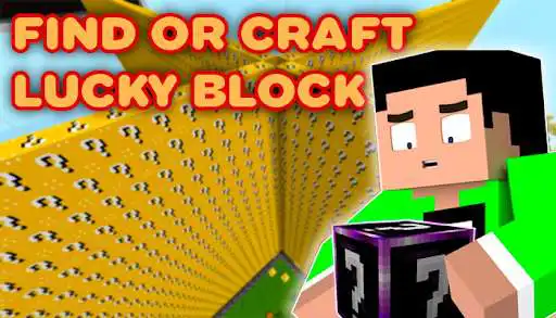 Play Lucky Block MOD for MCPE and Lucky Race Map  and enjoy Lucky Block MOD for MCPE and Lucky Race Map with UptoPlay