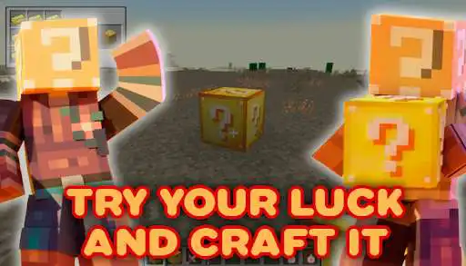 Play Lucky Block MOD for MCPE and Lucky Race Map as an online game Lucky Block MOD for MCPE and Lucky Race Map with UptoPlay