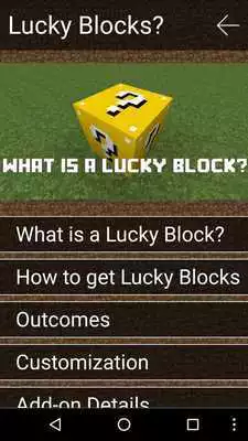 Play Lucky Block Mod for MCPE  PC