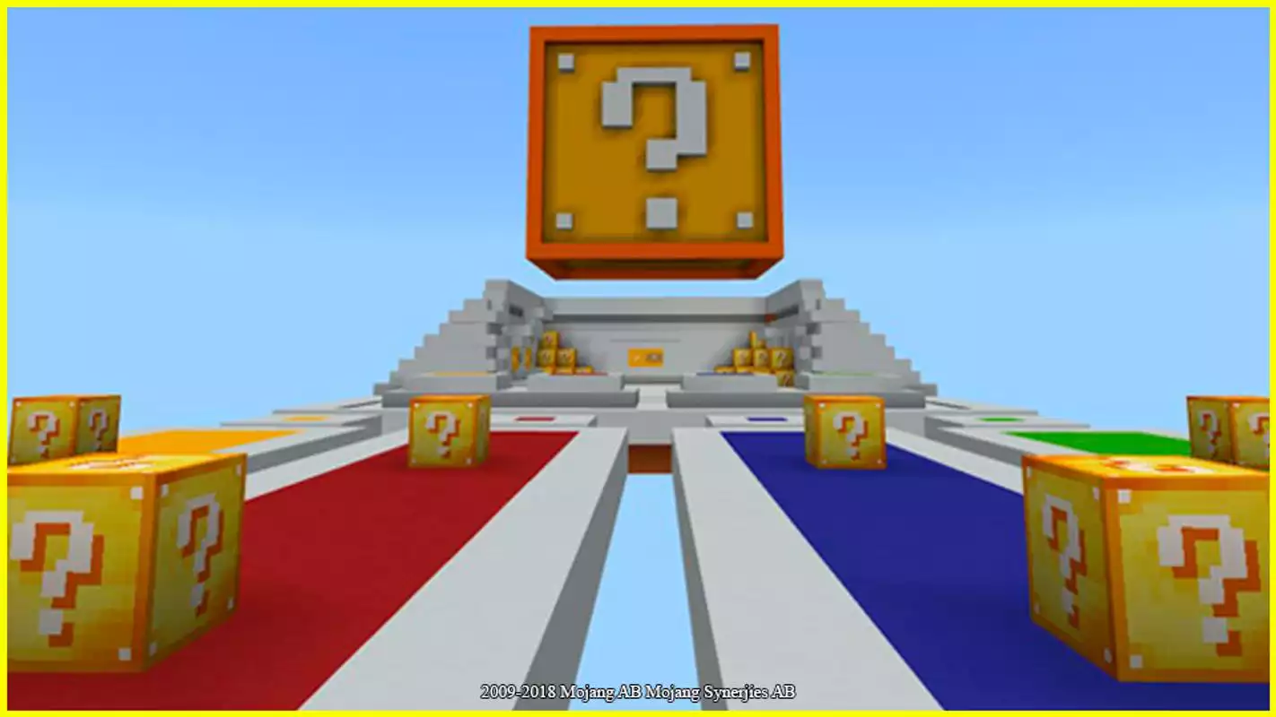 Play Lucky block mod for MCPE - try your luck