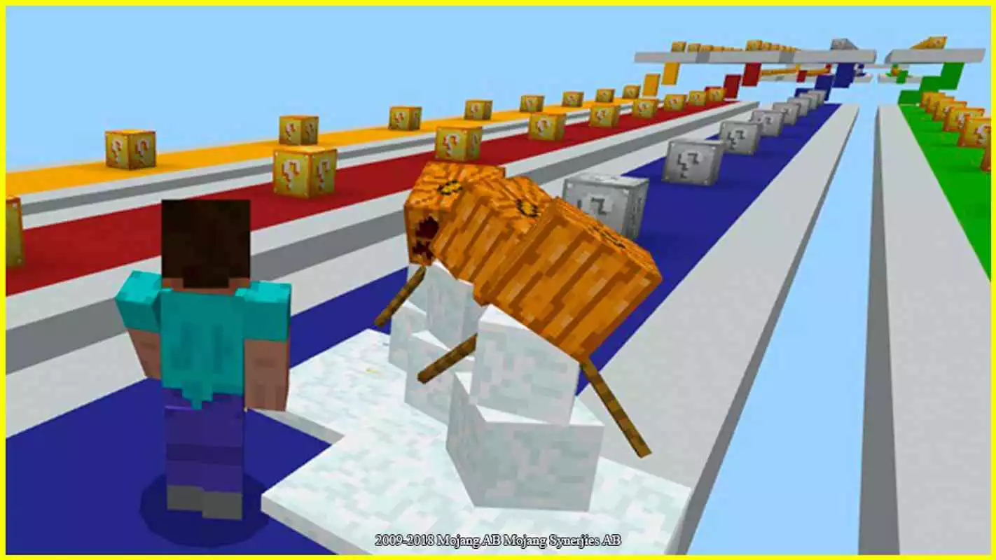 Play Lucky block mod for MCPE - try your luck