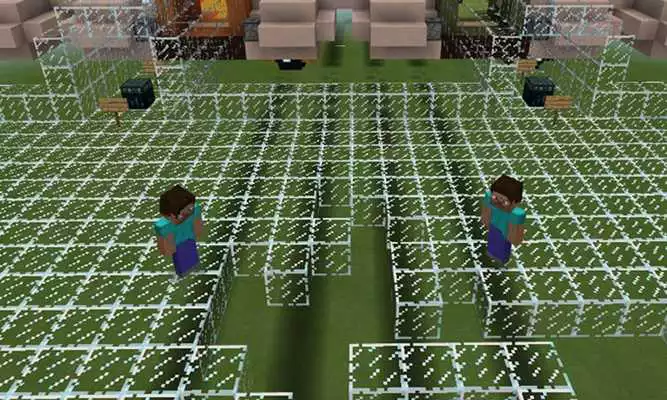 Play Lucky Block Race Map for MCPE