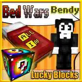 Free play online Lucky Blocks spiral and Bed Wars mod for mcpe APK