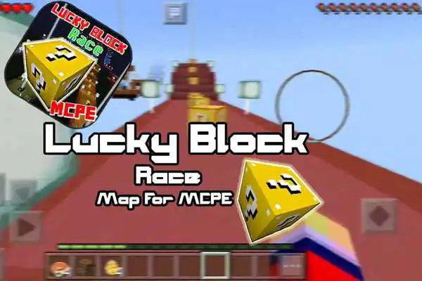 Play Lucky Block Tips for Race Maps for MCPE