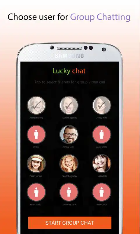Play Lucky chat - Random video call