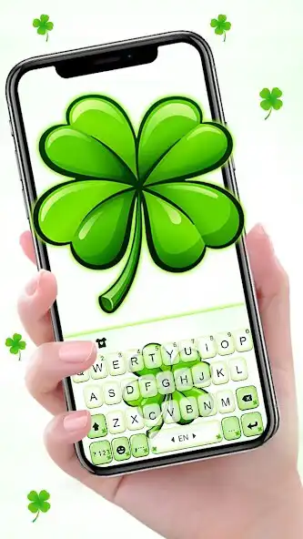 Play Lucky Clover Keyboard Background  and enjoy Lucky Clover Keyboard Background with UptoPlay