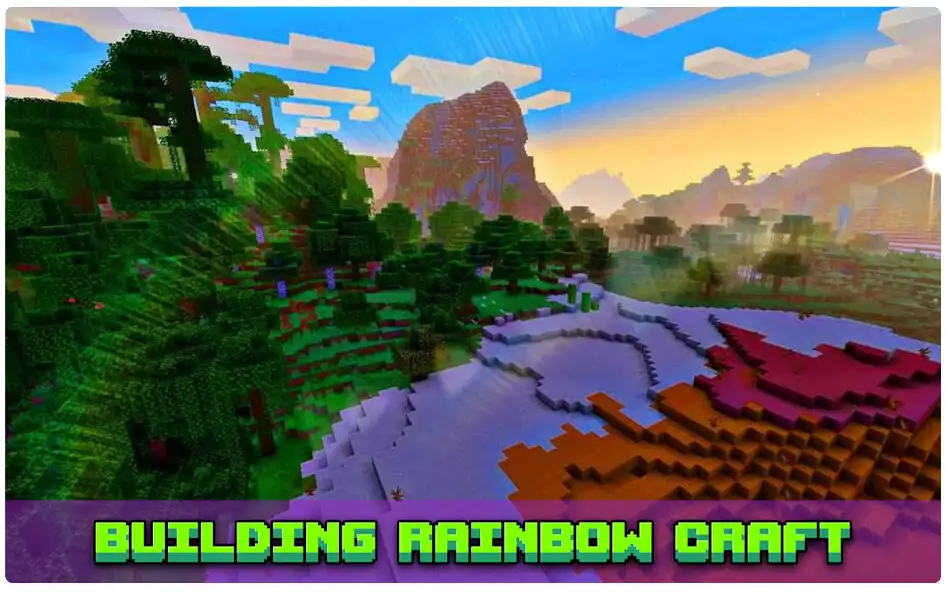 Play Lucky Craft : Building Rainbow as an online game Lucky Craft : Building Rainbow with UptoPlay