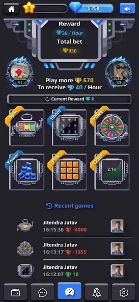 Play Lucky Diamond - Earn money  and enjoy Lucky Diamond - Earn money with UptoPlay