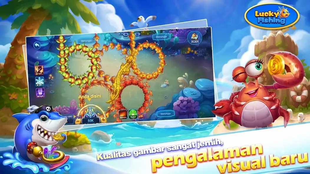 Play Lucky Fishing-Ocean Fight  and enjoy Lucky Fishing-Ocean Fight with UptoPlay