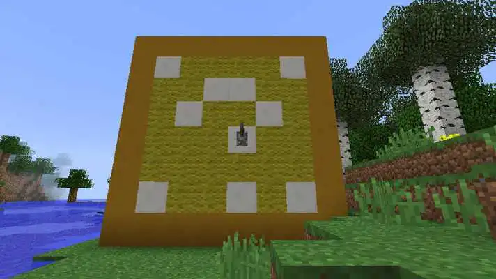 Play Lucky Gold Block Mod Minecraft