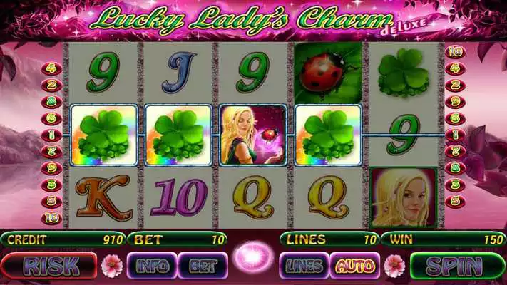 Play Lucky Lady Charm Deluxe slot