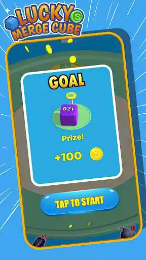 Play Lucky Merge Cube as an online game Lucky Merge Cube with UptoPlay