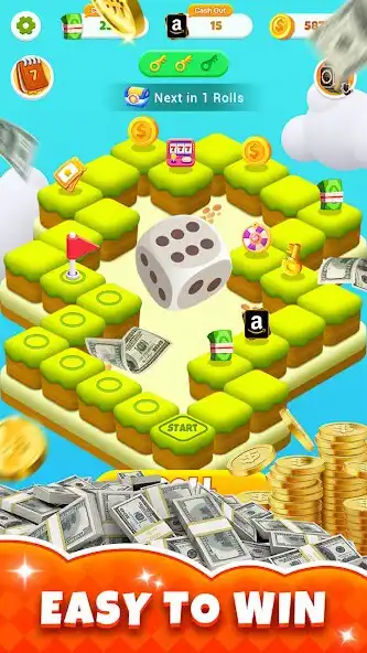 Play Lucky Money Dice: Cash Yatzy as an online game Lucky Money Dice: Cash Yatzy with UptoPlay