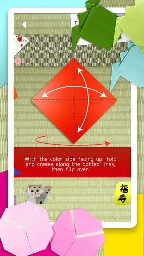 Play APK Lucky Origami  and enjoy Lucky Origami with UptoPlay com.gloding.android.LuckyOrigami