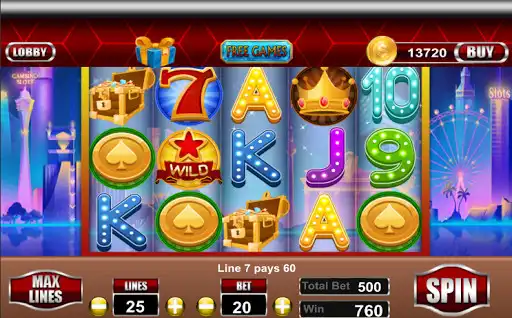 Play Lucky Slots: Free Casino Slots Machines as an online game Lucky Slots: Free Casino Slots Machines with UptoPlay