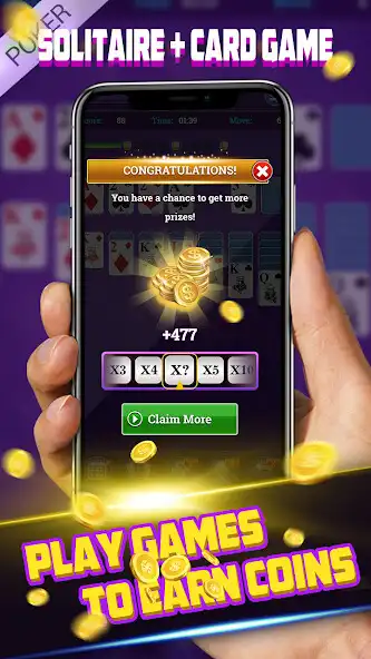 Play Lucky Solitaire : Card Games as an online game Lucky Solitaire : Card Games with UptoPlay