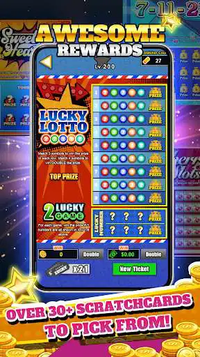 Play Lucky Star: Lotto Scratch  and enjoy Lucky Star: Lotto Scratch with UptoPlay