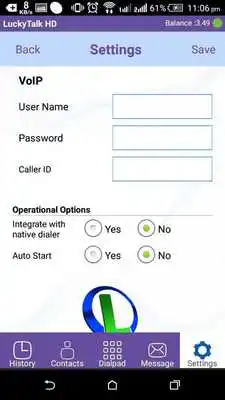 Play LuckyTalk HD