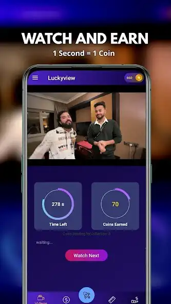 Play LuckyView - Views For Views as an online game LuckyView - Views For Views with UptoPlay