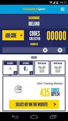 Play Lucozade Sport Kit Out ROI/NI Play Lucozade Sport Kit Out ROI/NI
