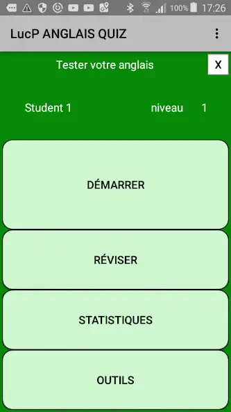 Play LucP Anglais Quiz as an online game LucP Anglais Quiz with UptoPlay