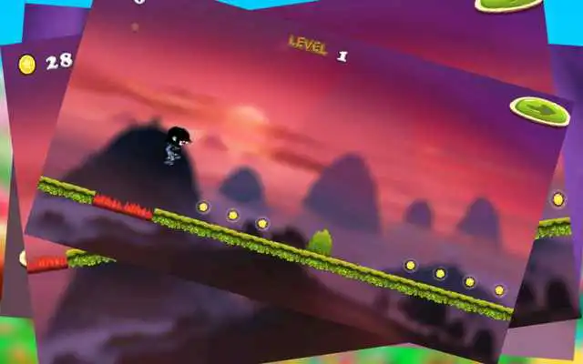 Play Lucy run adventure in mountains