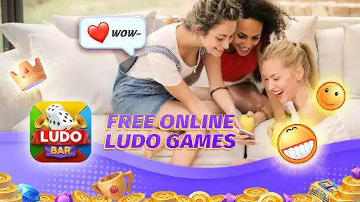 Play Ludo Bar - Make Friends Online  and enjoy Ludo Bar - Make Friends Online with UptoPlay