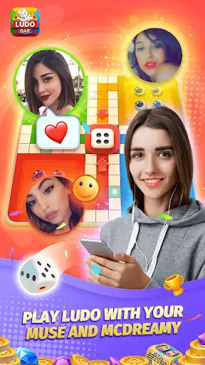 Play Ludo Bar - Make Friends Online as an online game Ludo Bar - Make Friends Online with UptoPlay