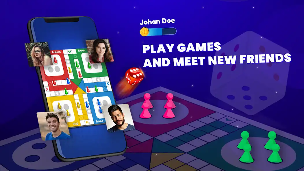 Play Ludo Champion King as an online game Ludo Champion King with UptoPlay