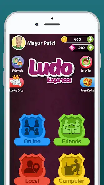 Play Ludo Express : Online Ludo  and enjoy Ludo Express : Online Ludo with UptoPlay