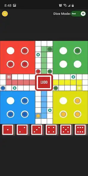 Play Ludo Fun- Offline Multiplayer Game as an online game Ludo Fun- Offline Multiplayer Game with UptoPlay