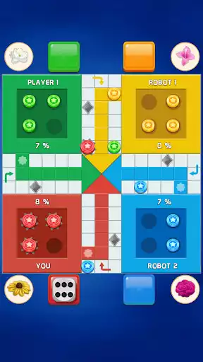 Play Ludo Game – Dice Board Game as an online game Ludo Game – Dice Board Game with UptoPlay