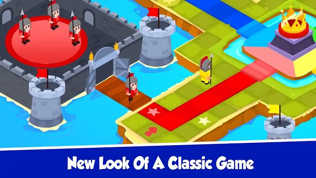 Play Ludo Offline: Dice Board Game as an online game Ludo Offline: Dice Board Game with UptoPlay