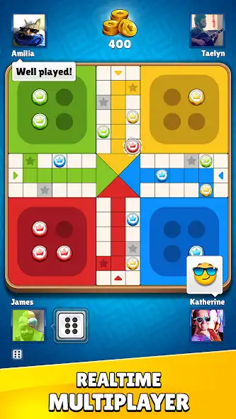 Play Ludo Party : Dice Board Game as an online game Ludo Party : Dice Board Game with UptoPlay