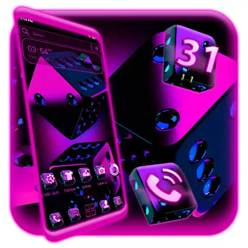 Play Ludo Pink Dice 3D Launcher The APK