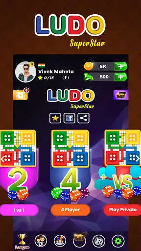 Play Ludo SuperStar  and enjoy Ludo SuperStar with UptoPlay