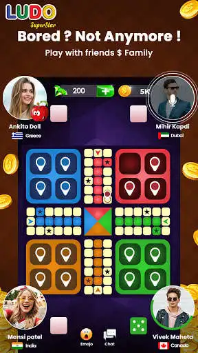 Play Ludo SuperStar as an online game Ludo SuperStar with UptoPlay