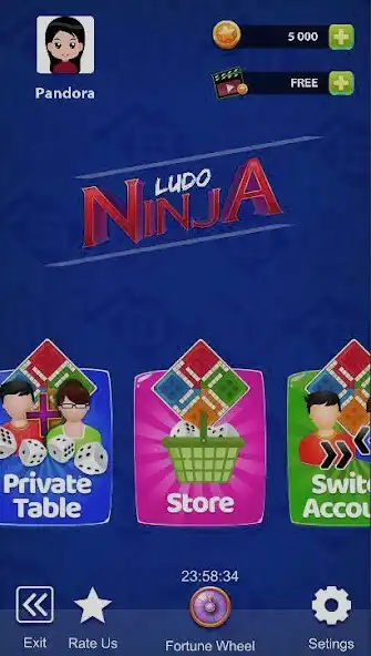 Play Ludo Supreme Ninja as an online game Ludo Supreme Ninja with UptoPlay