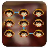 Free play online Luffy Lock pattern screen One Piece Wallpapers HD APK