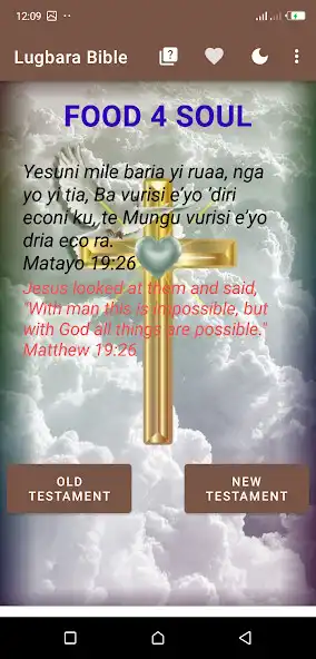 Play Lugbara Bible  and enjoy Lugbara Bible with UptoPlay