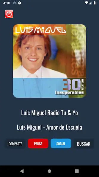 Play Luis Miguel Radio Tu y Yo as an online game Luis Miguel Radio Tu y Yo with UptoPlay