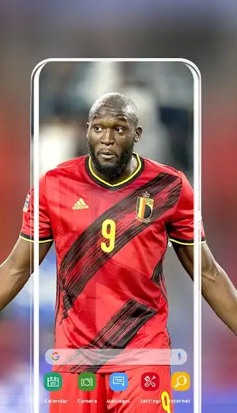 Play Lukaku wallpaper - Belgium  and enjoy Lukaku wallpaper - Belgium with UptoPlay