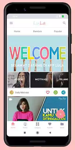 Play LuLa - Story WA dan Video Status 30 Detik  and enjoy LuLa - Story WA dan Video Status 30 Detik with UptoPlay