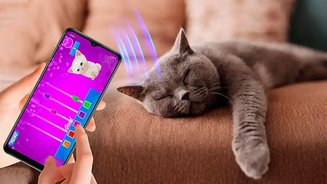 Play Lullaby Simulator for Cat as an online game Lullaby Simulator for Cat with UptoPlay