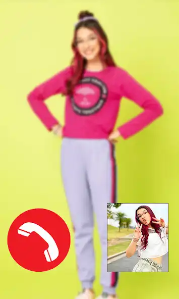 Play Luluca Fake Call Video Chat as an online game Luluca Fake Call Video Chat with UptoPlay