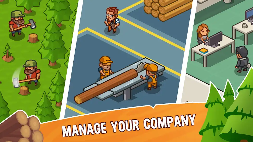 Play Lumber Inc Tycoon as an online game Lumber Inc Tycoon with UptoPlay